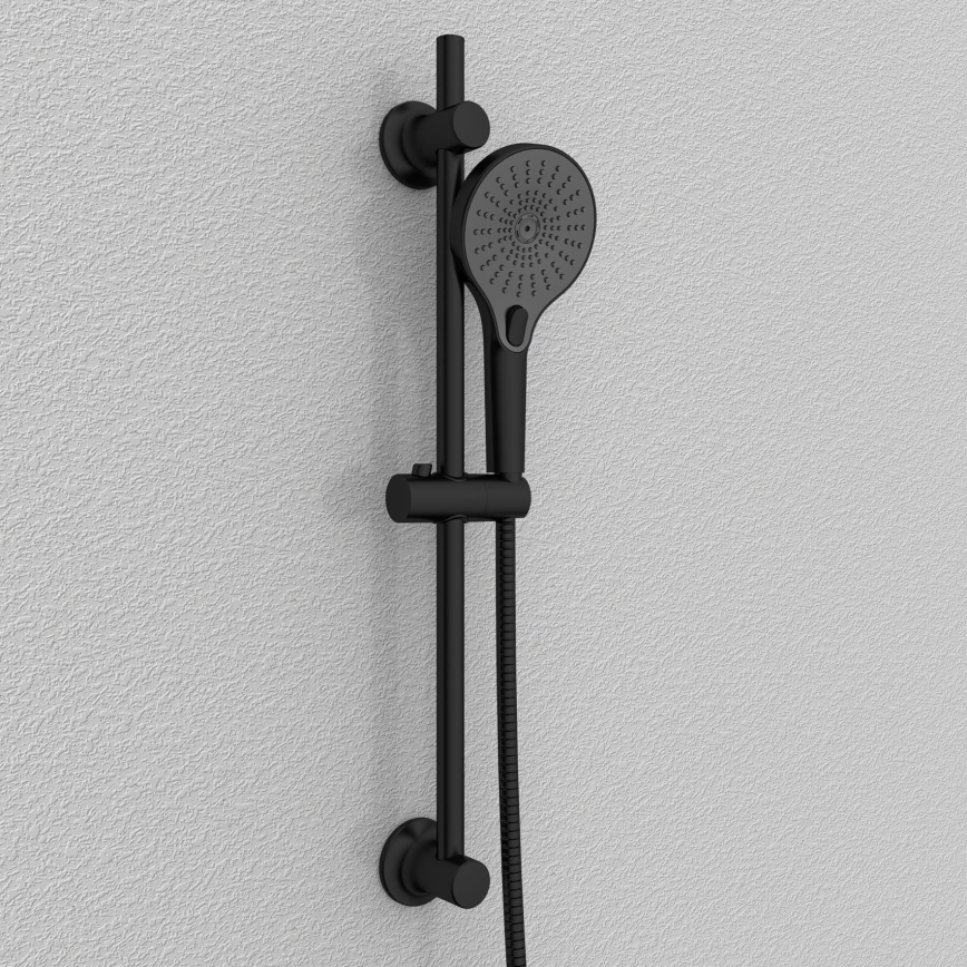 WENKO 25463100 - Душевая штанга LIBERTÀ 70 см чёрная