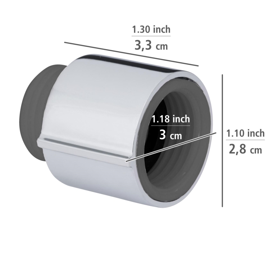 WENKO 25480100 – Регулятор системи економії води, сріблястий