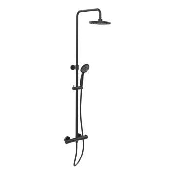 WENKO 25484100 - Душевая система WATERSAVING SYSTEM 12x120 см чёрная