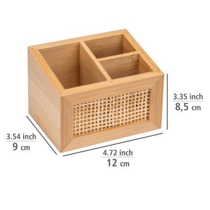 WENKO 25600100 - Органайзер ALLEGRE 12x9 см коричневий