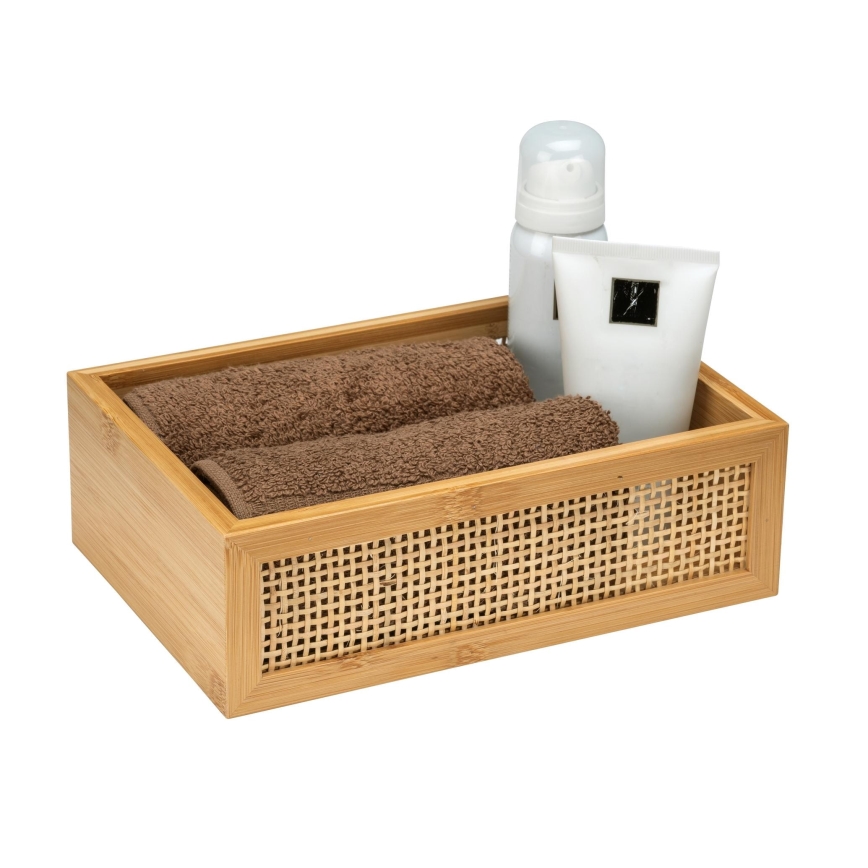 WENKO 25602100 - Піднос для ванни ALLEGRE 22x15 см коричневий