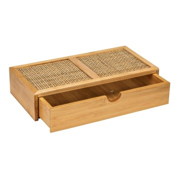 WENKO 25603100 – Органайзер ALLEGRE 28x14 см, коричневый