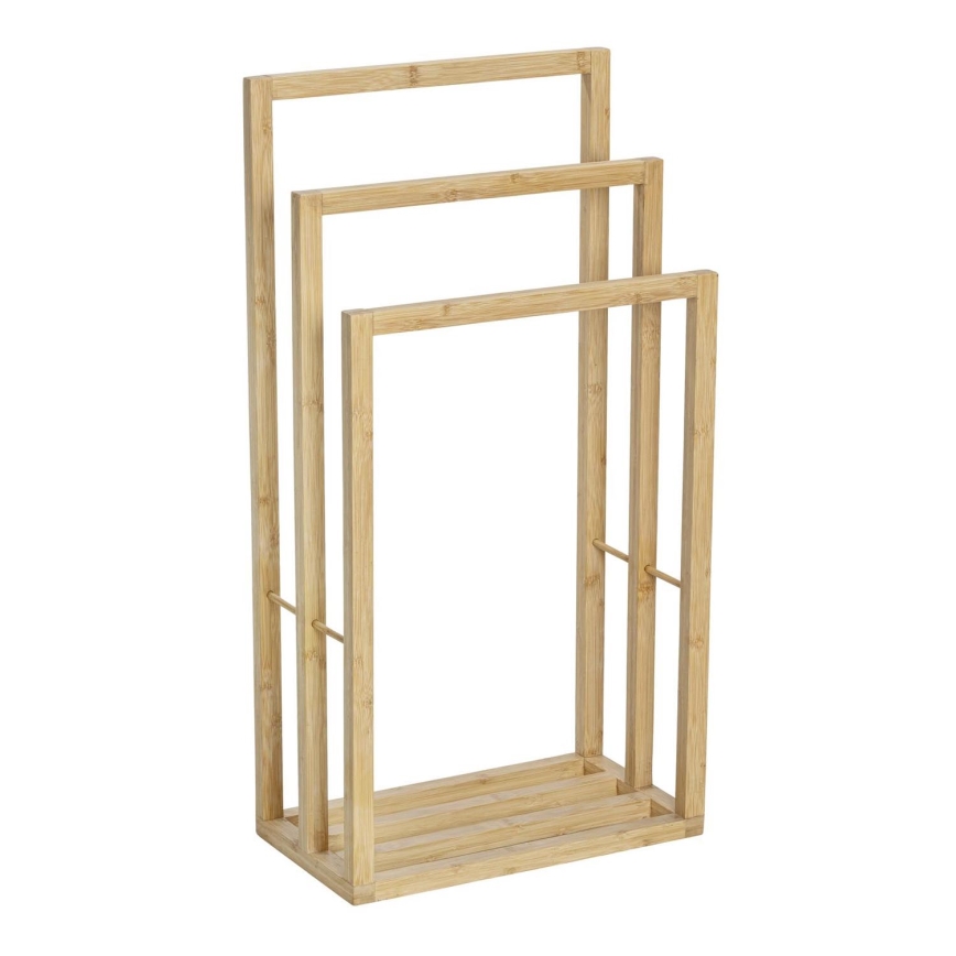 WENKO 25629100 - Стійка для рушників BAMBUSA 42,5x82 см коричнева