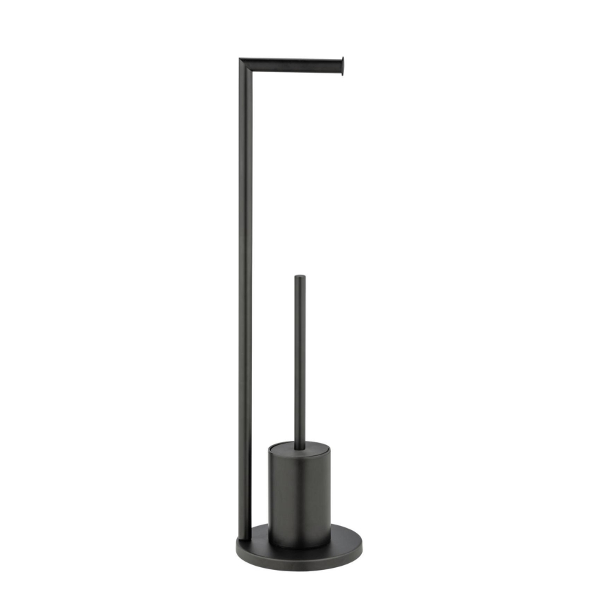WENKO 25675100 - комплект для унитаза FERLA 18x69,5 см, черный