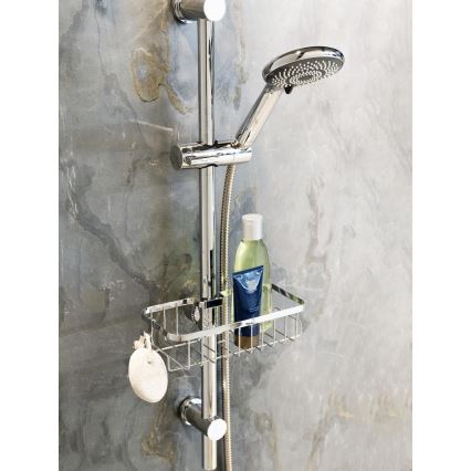 WENKO 25678100 - Кошик FLORESTA 24x14 см сріблястий