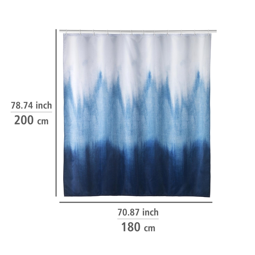 WENKO 25745100 - Душова шторка ALARA 180x200 cm різнокольорова
