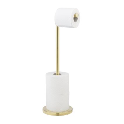 WENKO 25791100 - Держатель для туалетной бумаги 21x55 см золотой/серебристый