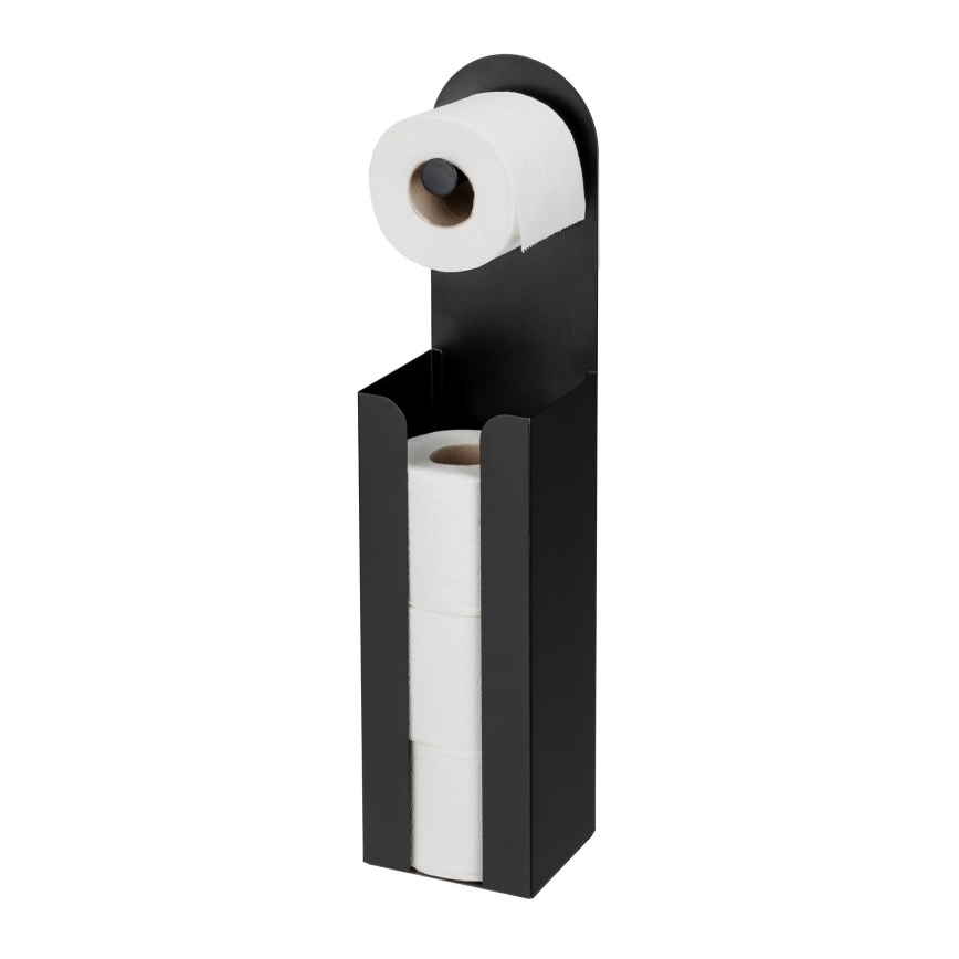 WENKO 26059100 - Держатель рулонов AGIRA 12x54 см черный