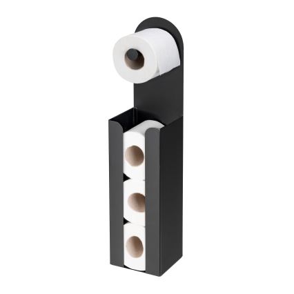 WENKO 26059100 - Держатель рулонов AGIRA 12x54 см черный