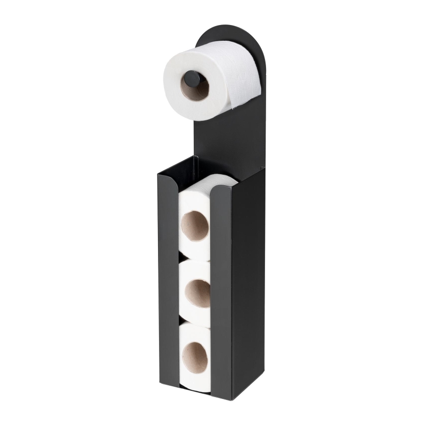 WENKO 26059100 - Держатель рулонов AGIRA 12x54 см черный