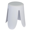 WENKO 26086100 - Табурет COMISO 44,5x46 см білий