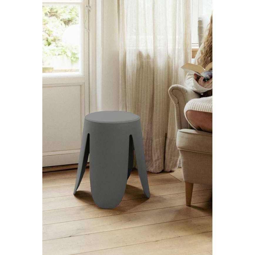 WENKO 26089100 - Табурет COMISO 44,5x46 cm антрацит