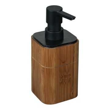 WENKO 26102100 - Дозатор для мила SERRO 7,5x16,5 cm коричневий/чорний