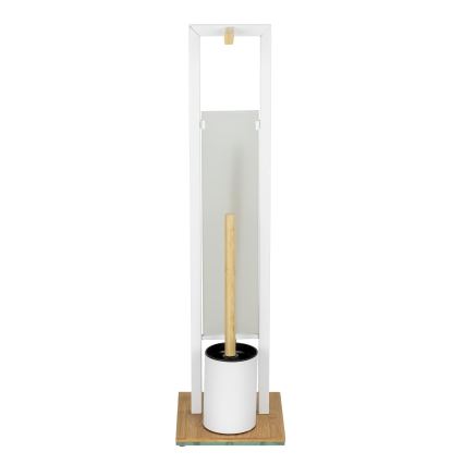 WENKO 26214100 - комплект для унітазу RIVALTA 18x70 см коричневий/білий