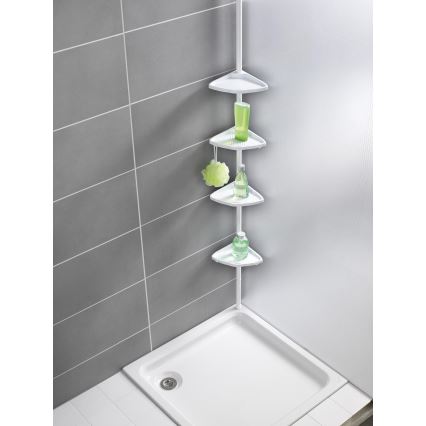 WENKO 3201010100 - Угловой элемент COMPACT 26x195 см белый