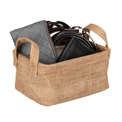 WENKO 64470100 - Корзина JUNA 20x15 см коричневая