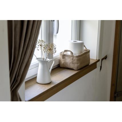 WENKO 64470100 - Корзина JUNA 20x15 см коричневая