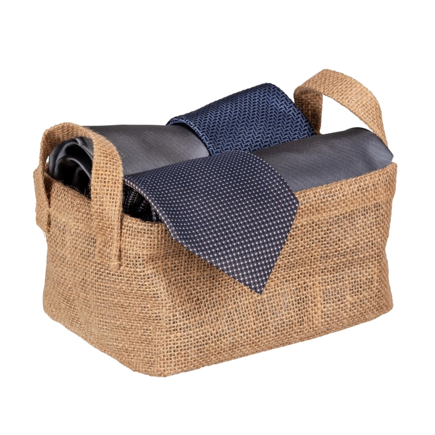 WENKO 64470100 - Корзина JUNA 20x15 см коричневая