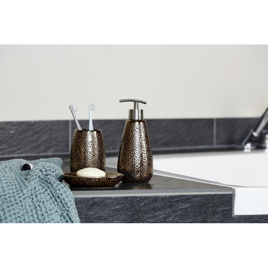 WENKO 69109800 - Набор для ванной MARRAKESH 12,5x41 см коричневый