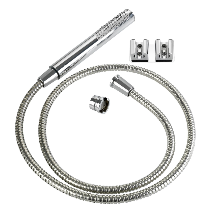 WENKO 81340100 - Душ DUO 170x2,7 cm блискучий хром/сріблястий/сірий