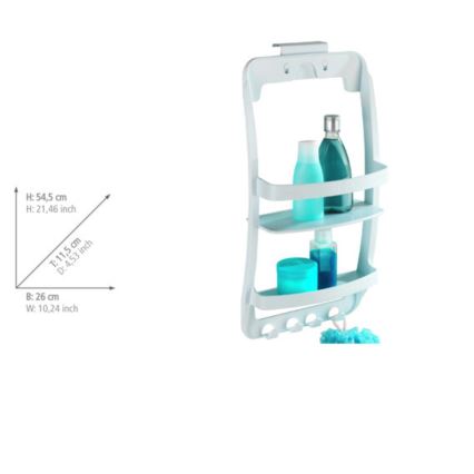WENKO 8409100 - Стелаж UNIVERSAL 26x54,5 cm білий