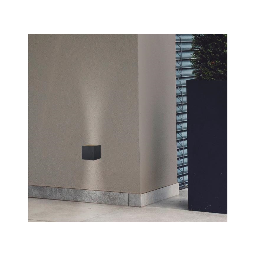 Westinghouse 61149 - Вуличний світлодіодний настінний світильник FREYA 2xLED/4,5W/230V IP44 чорний