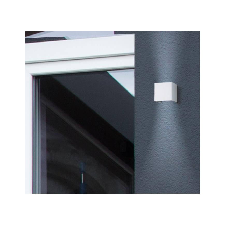 Westinghouse 61150 - Вуличний світлодіодний настінний світильник FREYA 2xLED/4,5W/230V IP44 білий