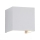 Westinghouse 61150 - Вуличний світлодіодний настінний світильник FREYA 2xLED/4,5W/230V IP44 білий