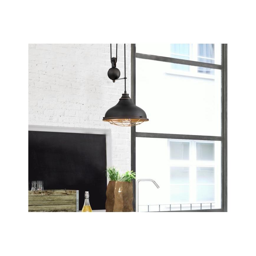 Westinghouse 61249 - Підвісна люстра CHAVES 1xE27/60W/230V