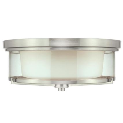 Westinghouse 63312 - Стельовий світильник GLENFORD 2xE27/40W/230V