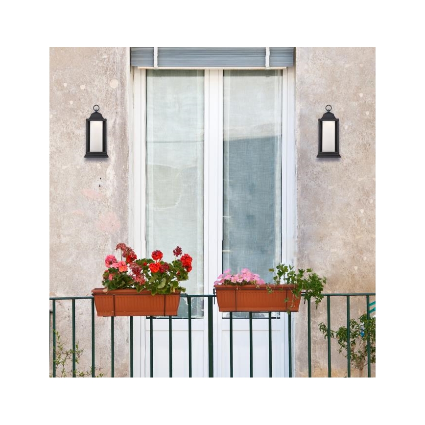 Westinghouse 63472 - LED Вуличний настінний світильник з регулюванням яскравості LED/12W/230V IP44