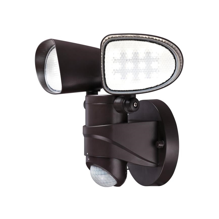 Westinghouse 63643 - Светодиодный уличный прожектор с датчиком LED/17,5W/230V IP44