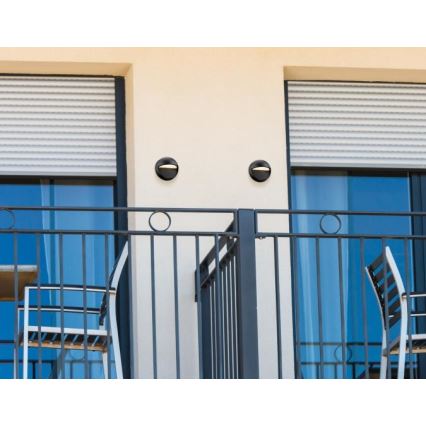 Westinghouse 65790 - Уличный светодиодный настенный светильник WINSLETT LED/10W/230V IP44