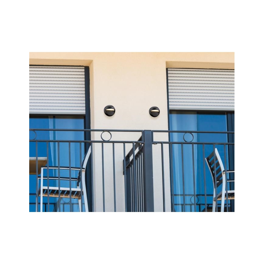 Westinghouse 65790 - Уличный светодиодный настенный светильник WINSLETT LED/10W/230V IP44