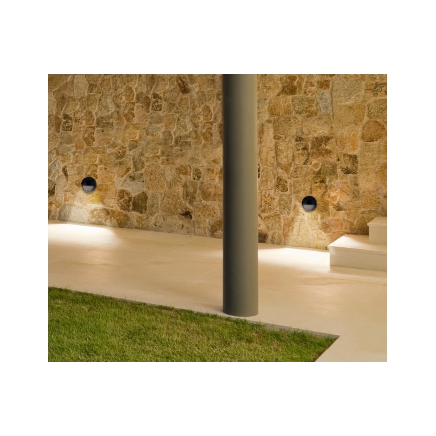 Westinghouse 65790 - Уличный светодиодный настенный светильник WINSLETT LED/10W/230V IP44