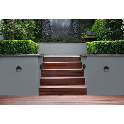 Westinghouse 65790 - Уличный светодиодный настенный светильник WINSLETT LED/10W/230V IP44