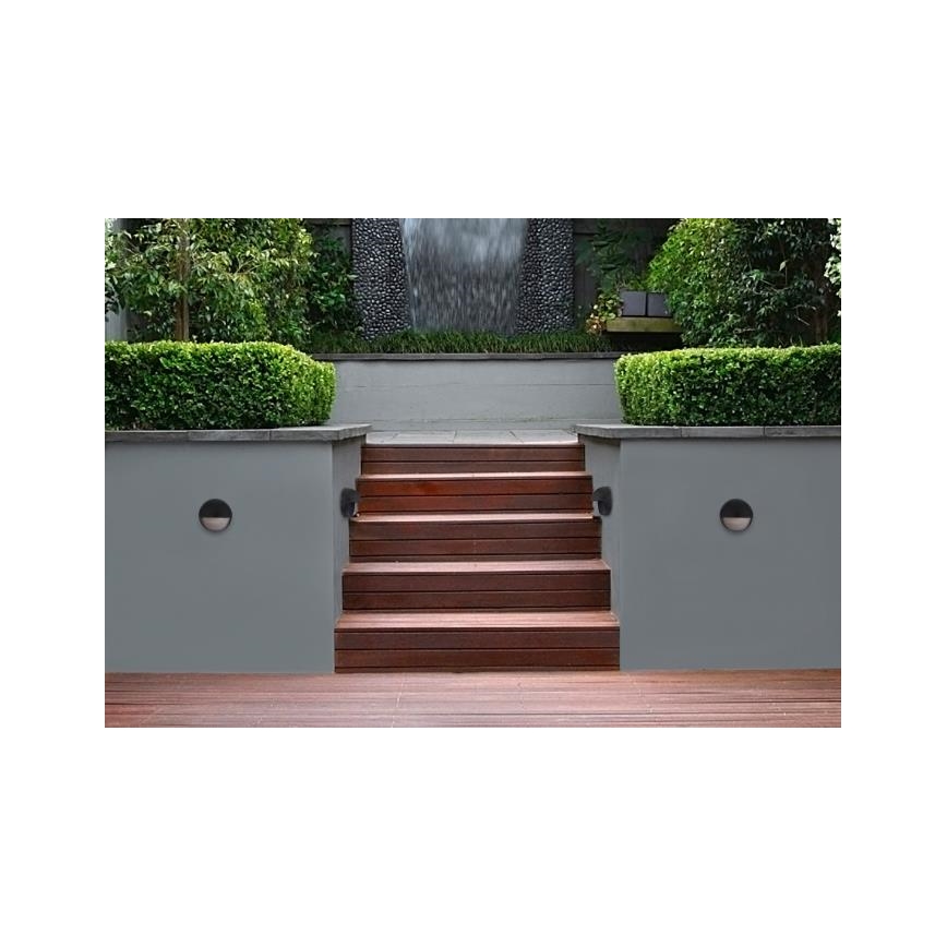 Westinghouse 65790 - Уличный светодиодный настенный светильник WINSLETT LED/10W/230V IP44