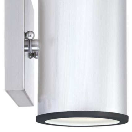 Westinghouse 65807 - Світлодіодний вуличний світильник з регулюванням яскравості MARIUS LED/8W/230V IP44