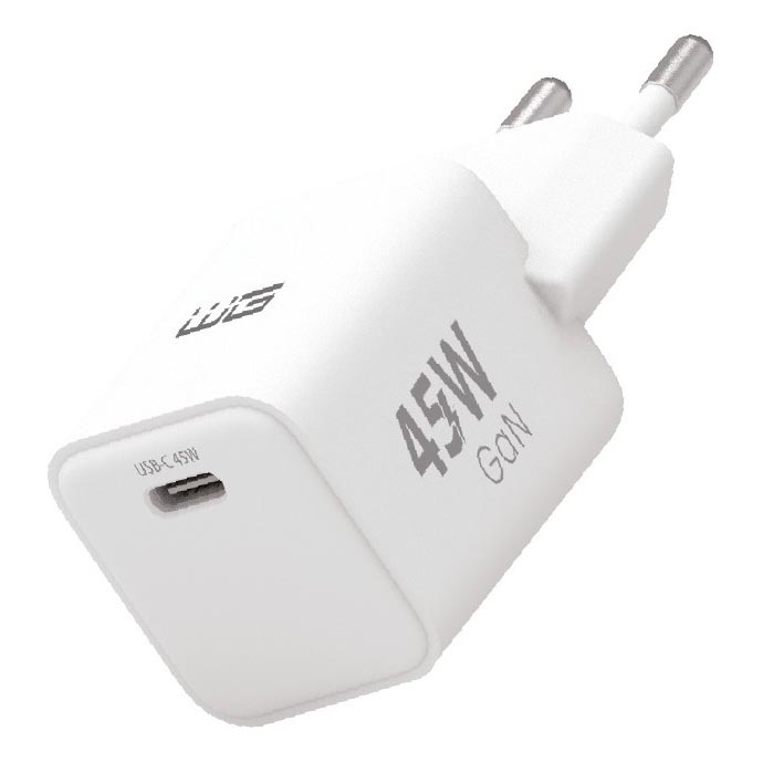 Winner Group - Адаптер зі швидкою зарядкою 1xUSB-C Power Delivery 45W білий