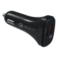 Winner Group - Автомобільна зарядка 2× USB-A з Power Delivery 30 Вт, чорна