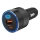 Winner Group - Автомобільний зарядний пристрій 2xUSB-C + 1xUSB-A Power Delivery 130W чорний