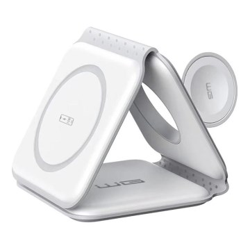 Winner Group - Беспроводное складное зарядное устройство 3 в 1 MAXFLEX 22,5 Вт белое