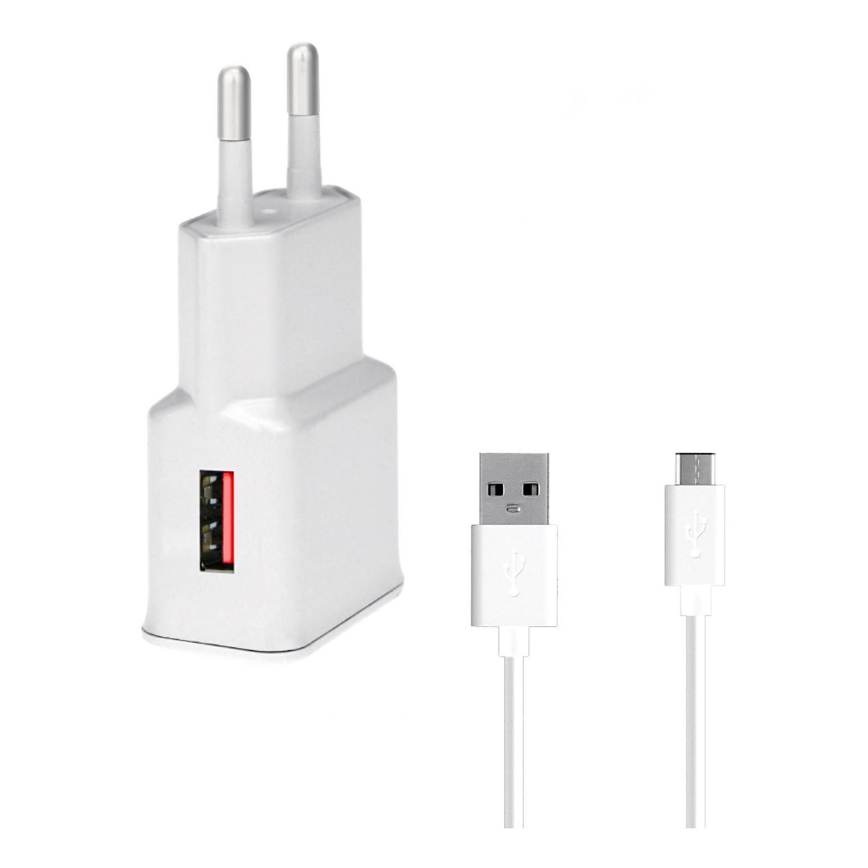 Winner Group - Блок быстрой зарядки 1xUSB-A PD 18W + USB-кабель USB-C / USB-A 1 м