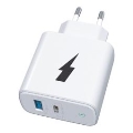 Winner Group - Блок быстрой зарядки 1xUSB-C + 1xUSB-A Power Delivery 38W белый