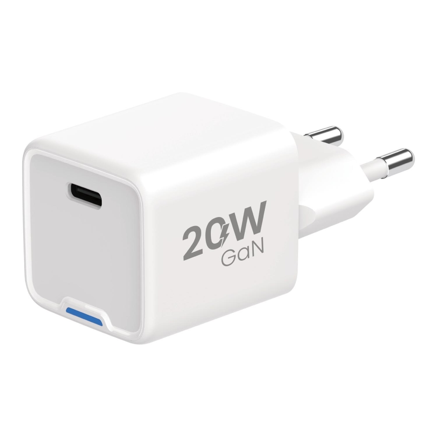 Winner Group - Блок быстрой зарядки 1xUSB-C Power Delivery 20W белый