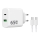 Winner Group - Блок быстрой зарядки 2xUSB PD 65W + USB-кабель USB-C / USB-C 1 м