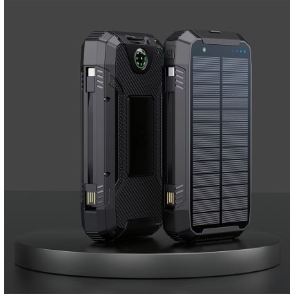 Winner Group - Повербанк с беспроводной зарядкой и солнечной панелью 20000 mAh 20W PD