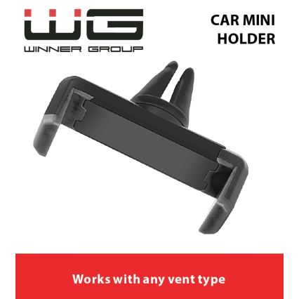 Winner Group - Раздвижной автомобильный держатель для телефона, черный