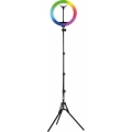 Winner Group - RGB LED диммируемая напольная лампа со штативом и держателем для влога LED/10W/5V