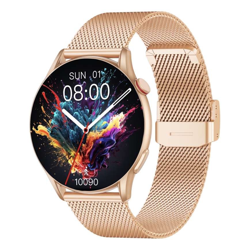 Winner Group - Розумний годинник AirFlex 2 Elegance 280 mAh IP68 золотий